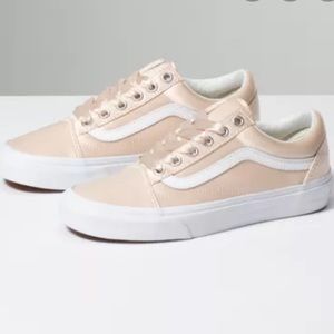 VANS- Satin Blush Pink Old school